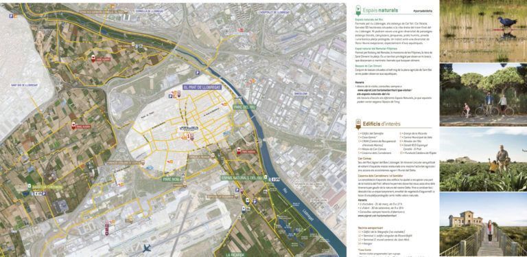 Plànols turístics del Prat de Llobregat