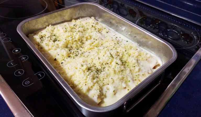 Receta: canelones con cocido