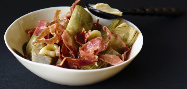 Receta: Alcachofas confitas