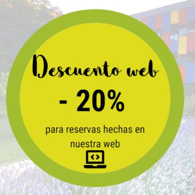 20% Descuento reserva WEB