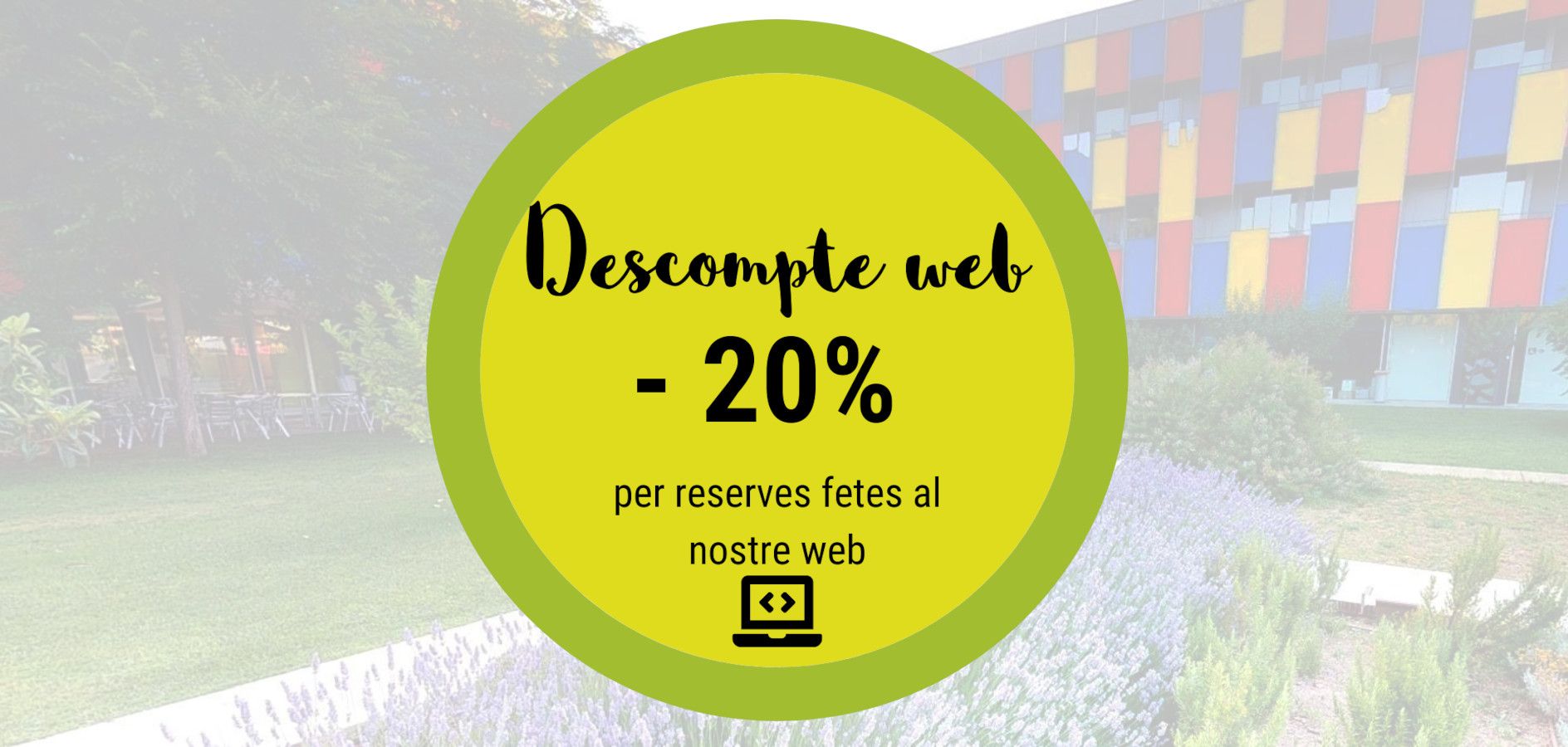 20% Descompte reserva WEB