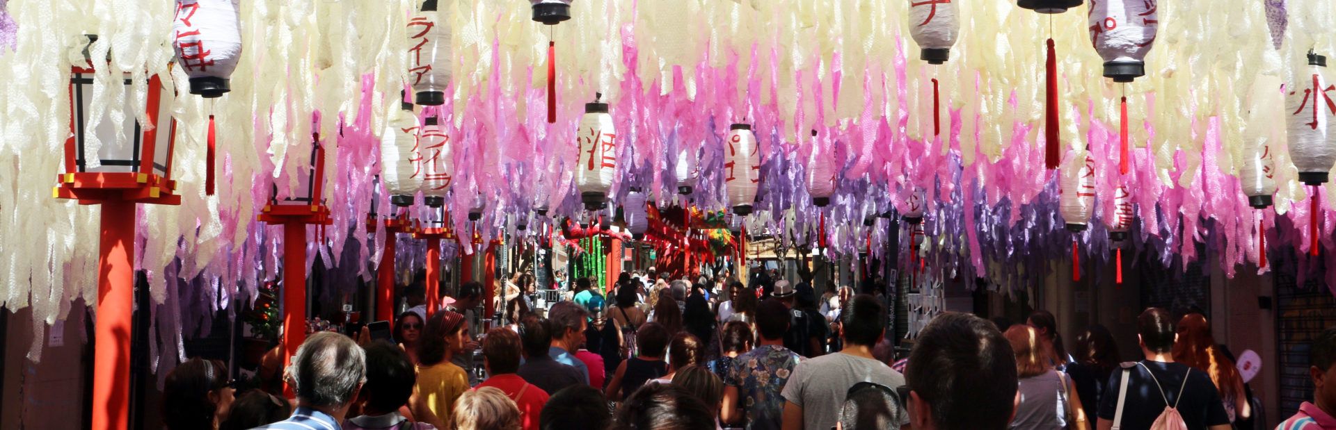 Gracia festivities in Barcelona