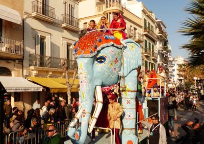 Carroza del Carnaval de Sitges