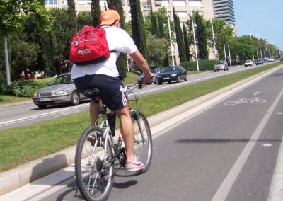 Bicicleta com a mitjà de transport