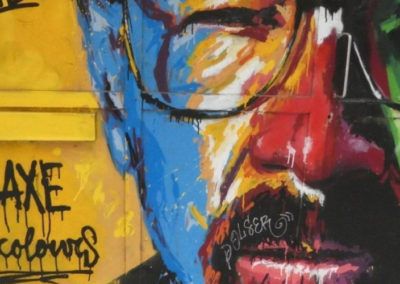 Graffiti Heisenberg per Axe Colours