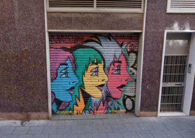 Graffitis del Carrer Bruniquer
