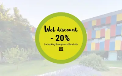 20% discount online booking WEB
