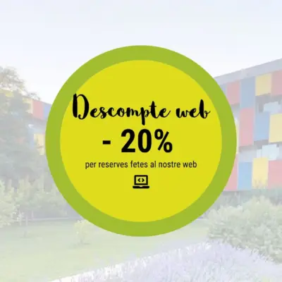 20% de descompte reserva online WEB